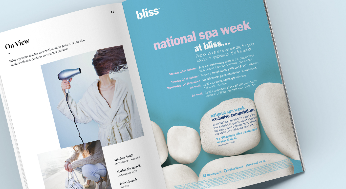 Bliss Spa - Bringing spas to a new audience